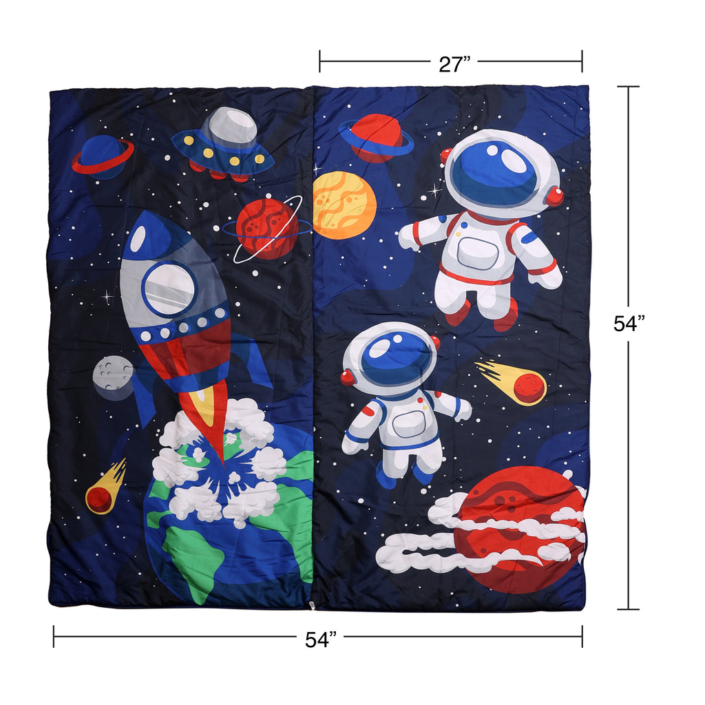 Space Explorer Slumber Bag dimensions