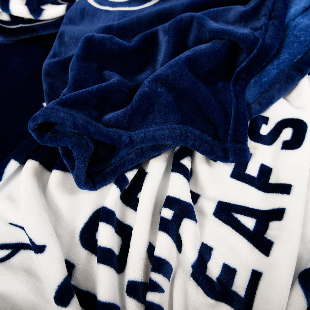 NHL Toronto Maple Leafs Arena Blanket, 66" x 90" close up