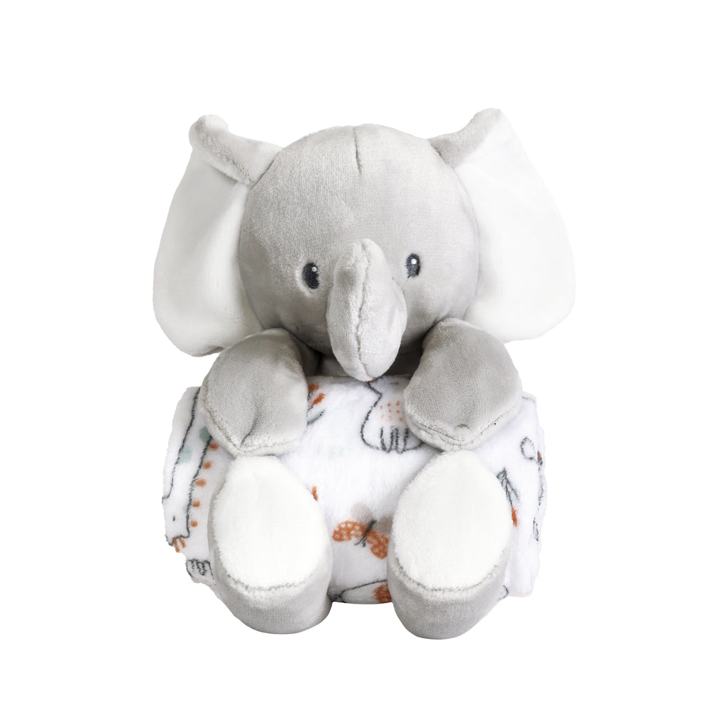2-Piece Cuddle & Play Set, Elephant front