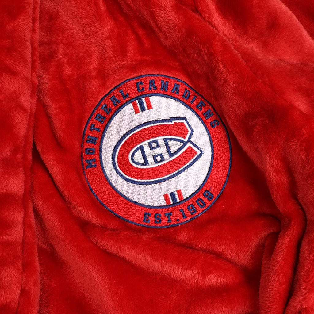 NHL Montreal Canadiens Men's Robe crest