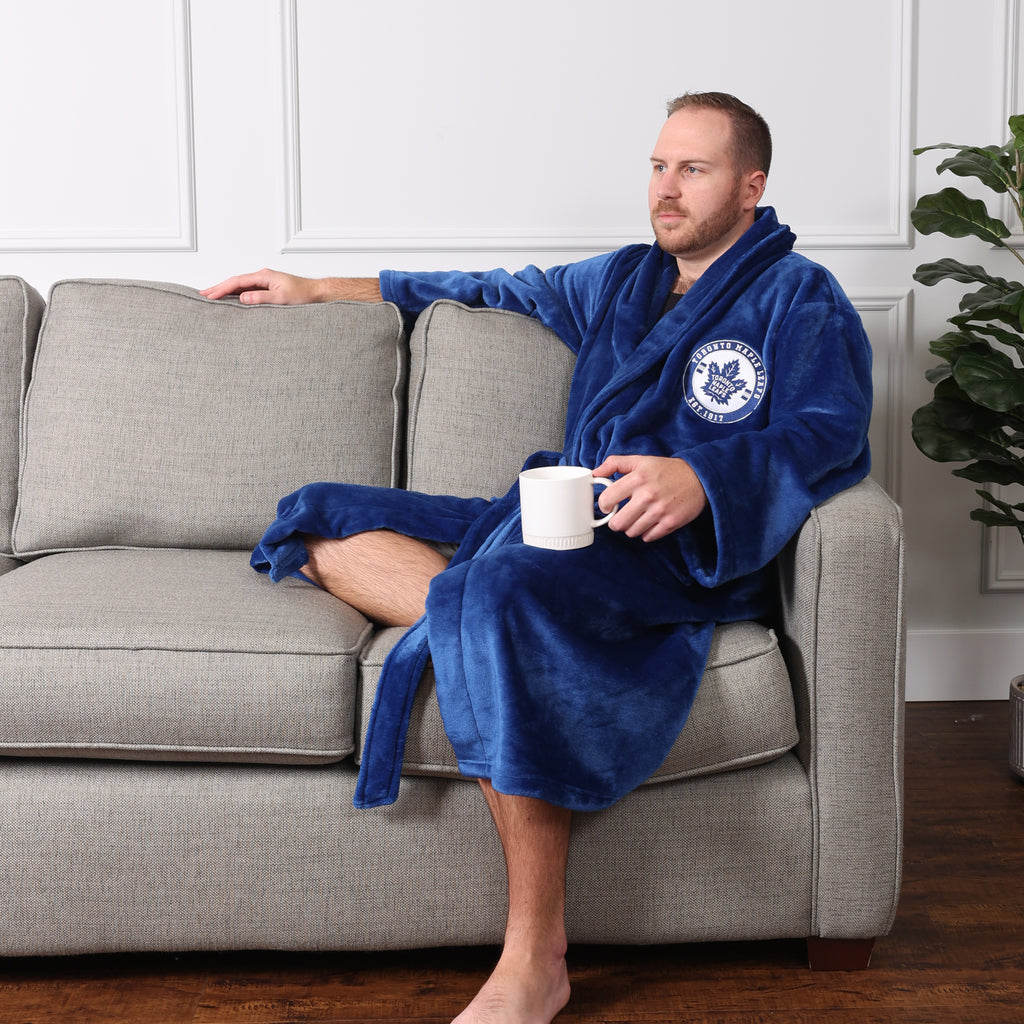 NHL Toronto Maple Leafs Men's Robe lifestyle
