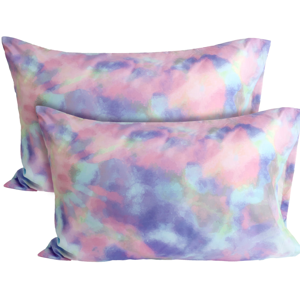 5-Piece Full Bedding Set, Tie Dye pillowcases