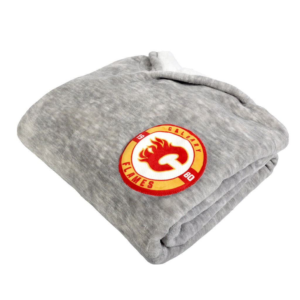 NHL Calgary Flames Wearable Blanket folded