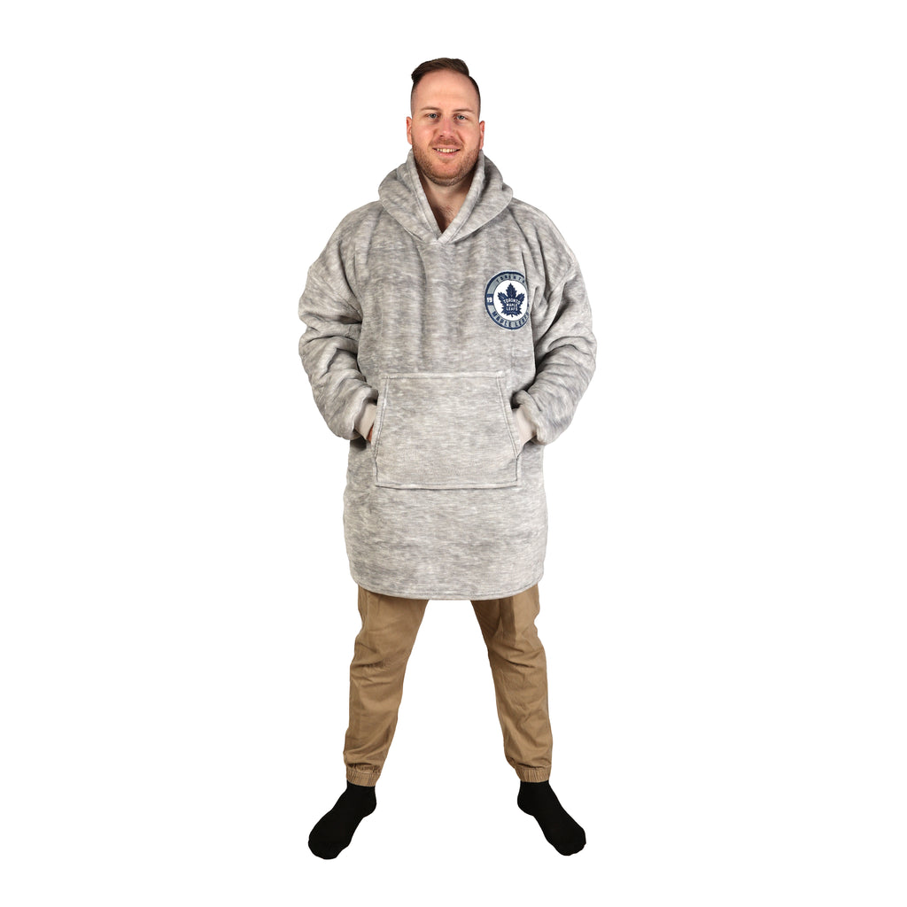 NHL Toronto Maple Leafs Wearable Blanket on model