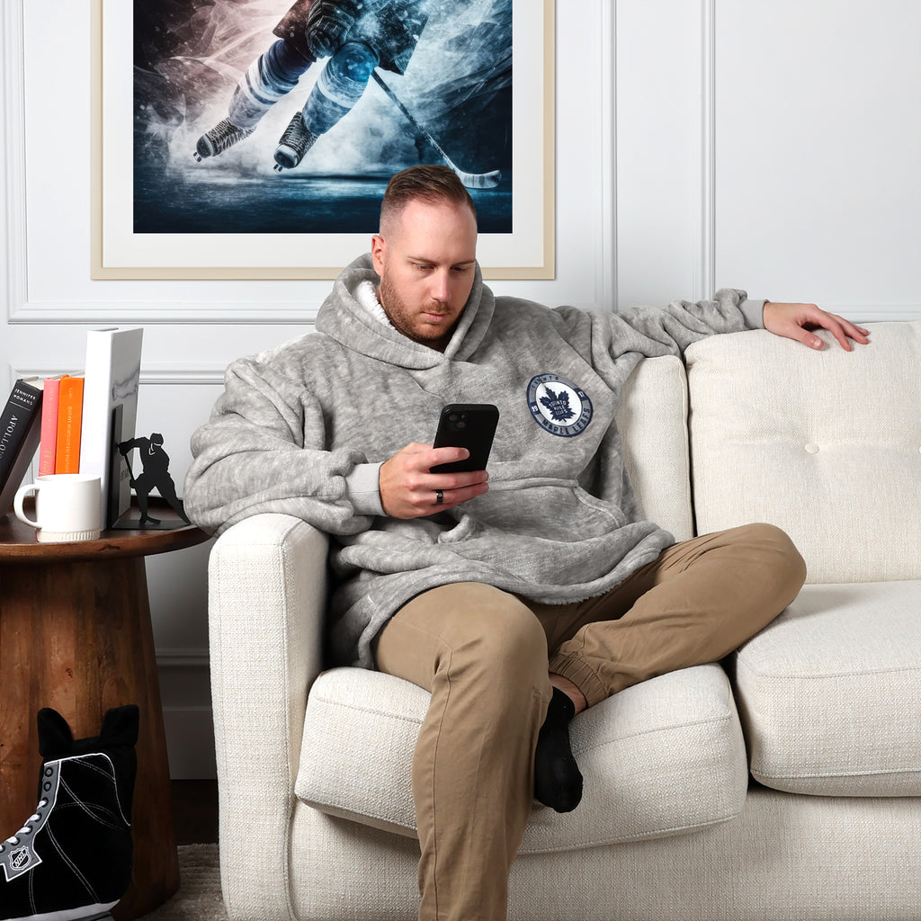 NHL Toronto Maple Leafs Wearable Blanket lifestyle