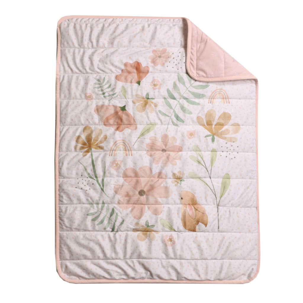 8-Piece Nursery Set, Floral comforter