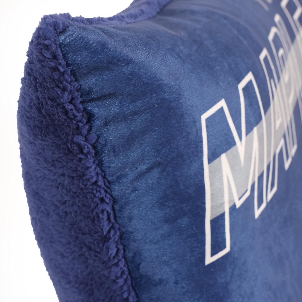 NHL Toronto Maple Leafs Body Pillow, 18" x 36" close up