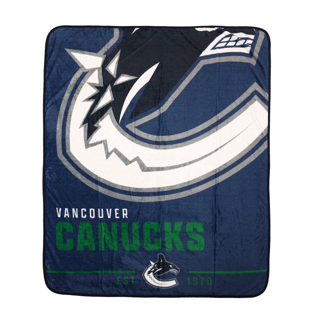 NHL Vancouver Canucks Throw, 50" x 60" flat