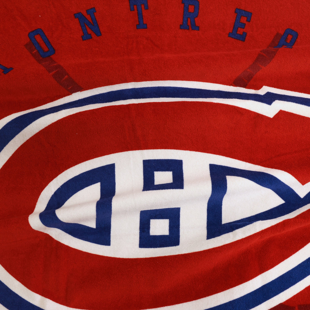 NHL Montreal Canadiens Beach Towel close up