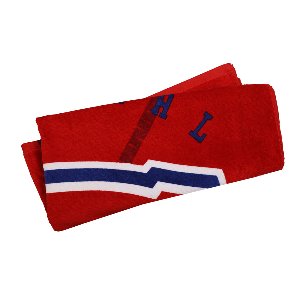 NHL Montreal Canadiens Beach Towel folded