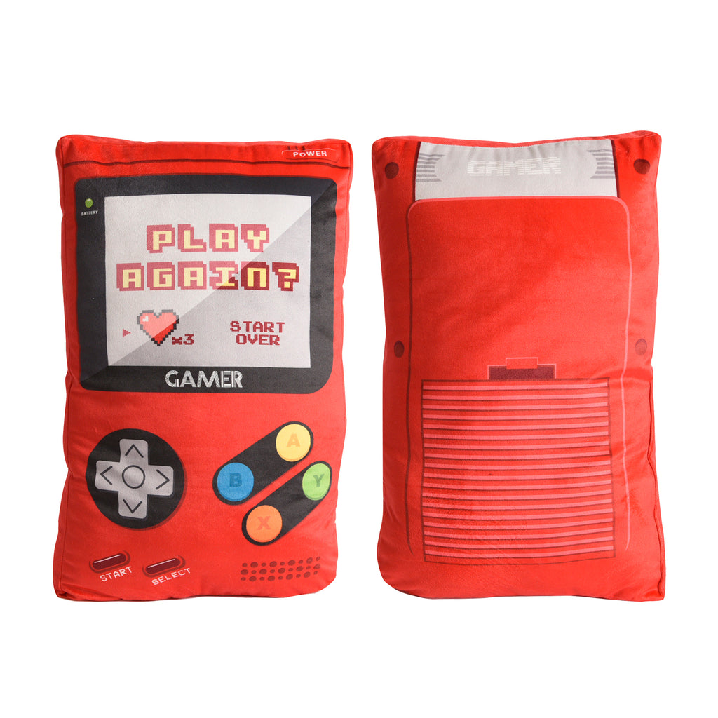 Controller Pillow, Game Boy 10" x 22" front and back