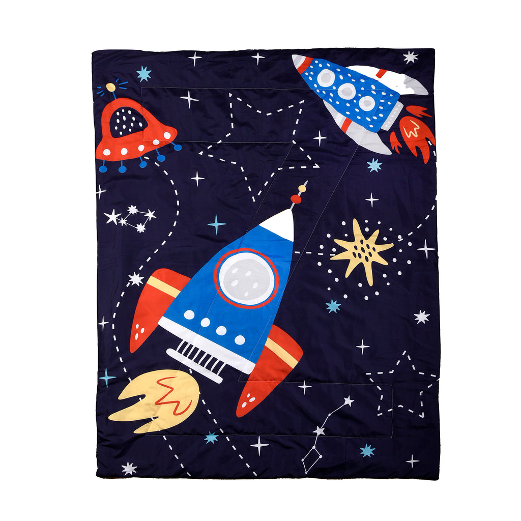 2-Piece Toddler Bedding Set, Outerspace comforter