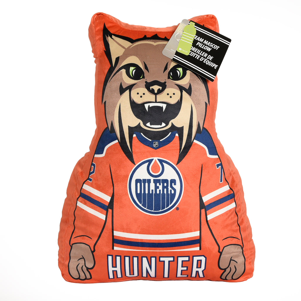 NHL Edmonton Oilers Mascot Pillow, 20" x 22" packaged