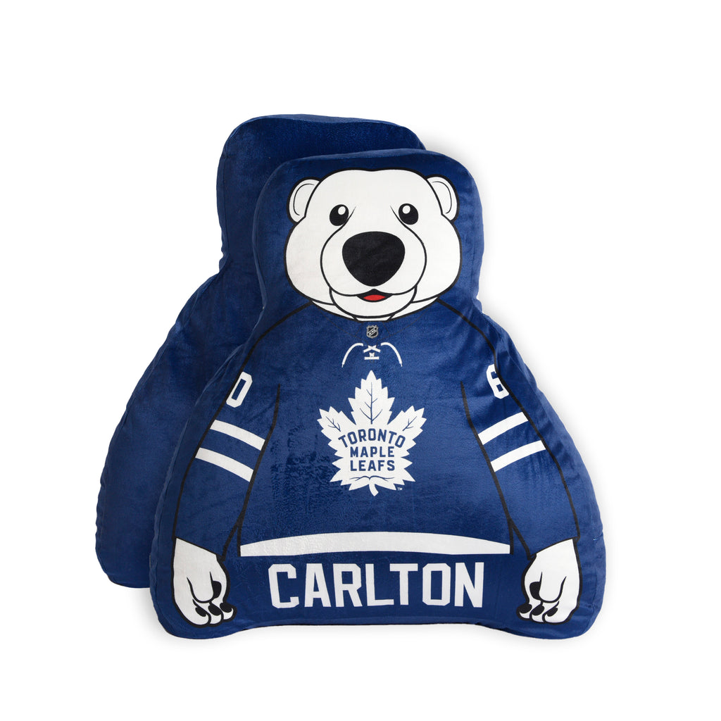 NHL Toronto Maple Leafs Mascot Pillow, 20" x 22" front and back