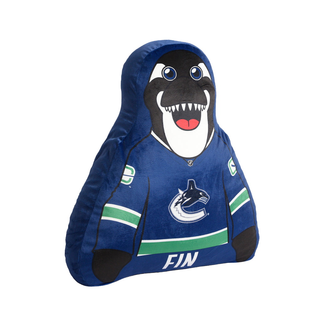 NHL Vancouver Canucks Mascot Pillow, 20" x 22" quarter view
