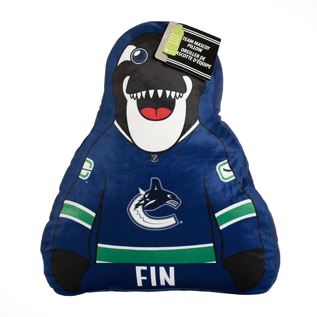 NHL Vancouver Canucks Mascot Pillow, 20" x 22" packaged