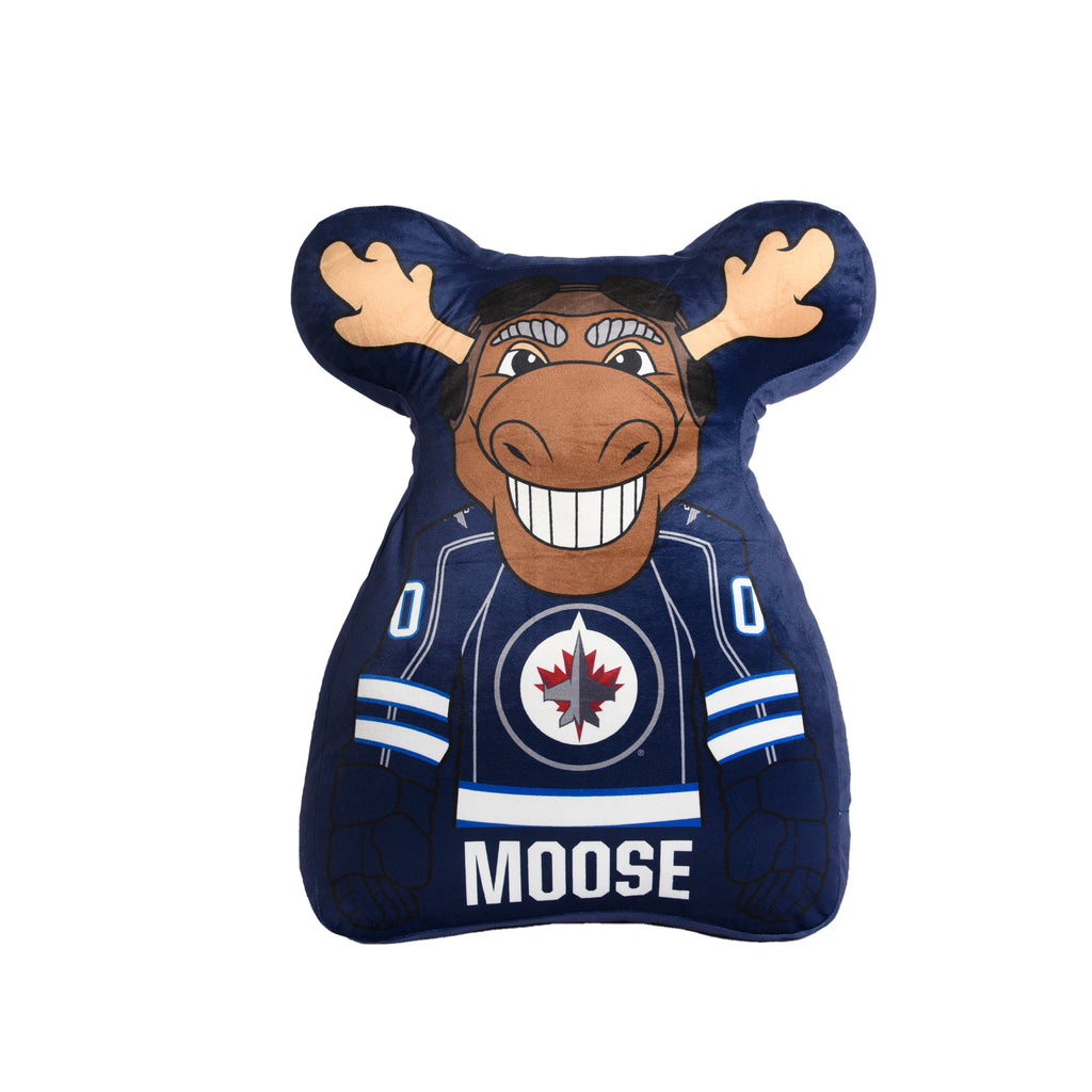 NHL Winnipeg Jets Mascot Pillow, 20" x 22" flat lay