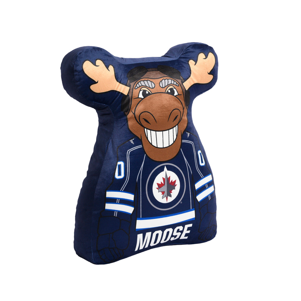 NHL Winnipeg Jets Mascot Pillow, 20" x 22" quarter view