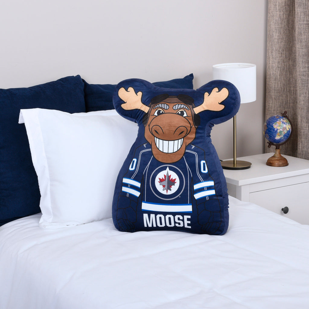 NHL Winnipeg Jets Mascot Pillow, 20" x 22" room shot