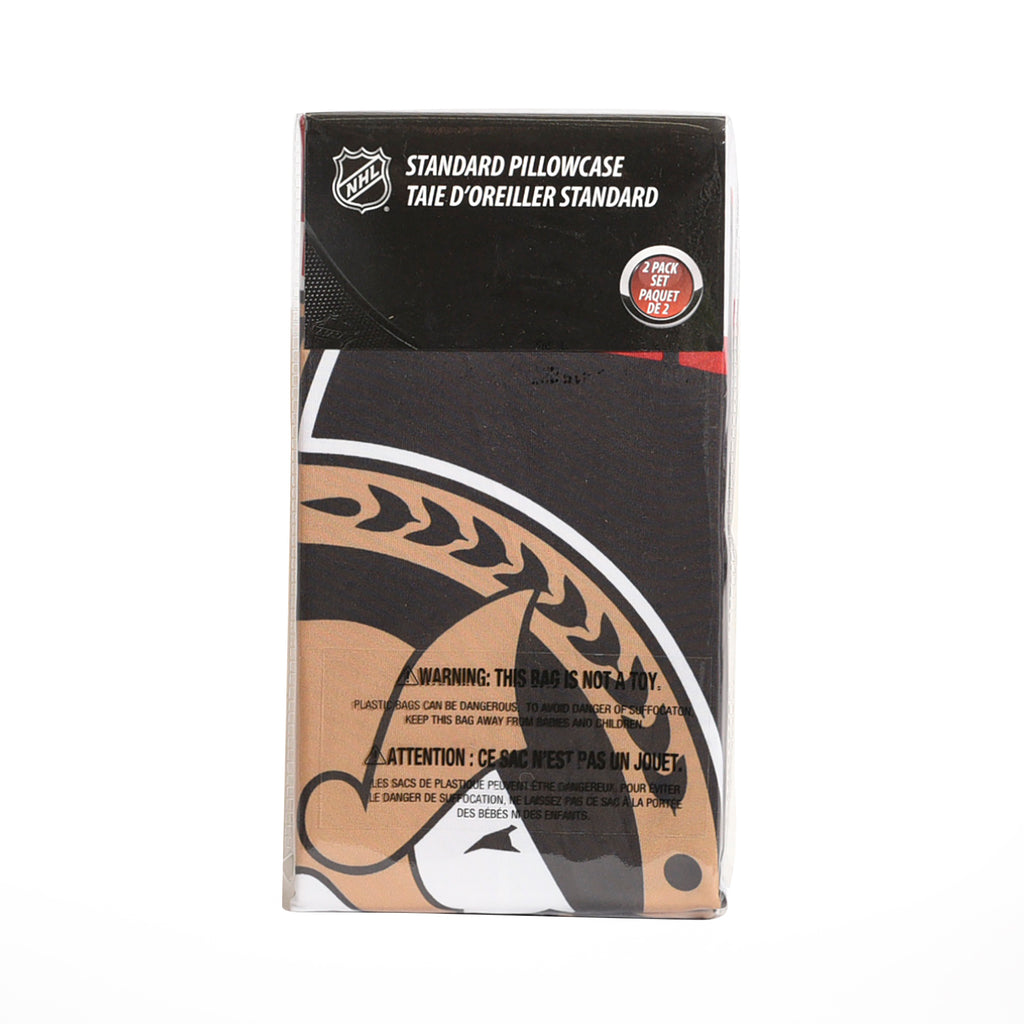 NHL Ottawa Senators 2-Piece Pillowcase, 20" x 30" packaged