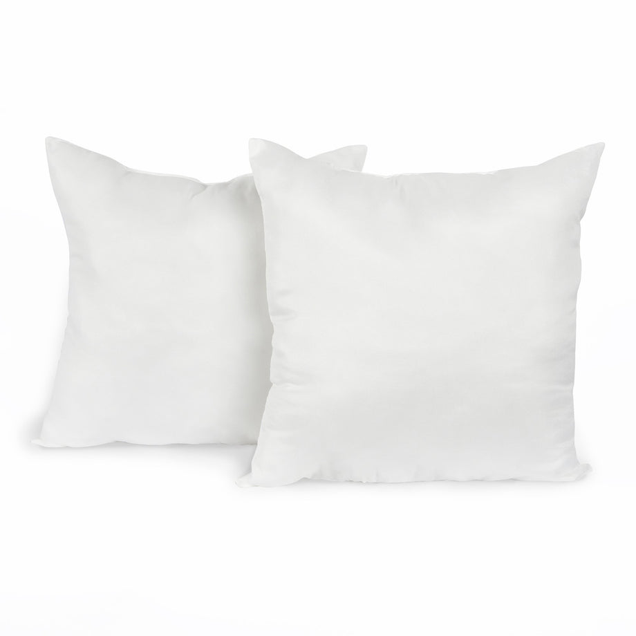 18x18 Pillow Inserts Throw Pillow Inserts Set of 18x18 Inch (Pack of 4)  White